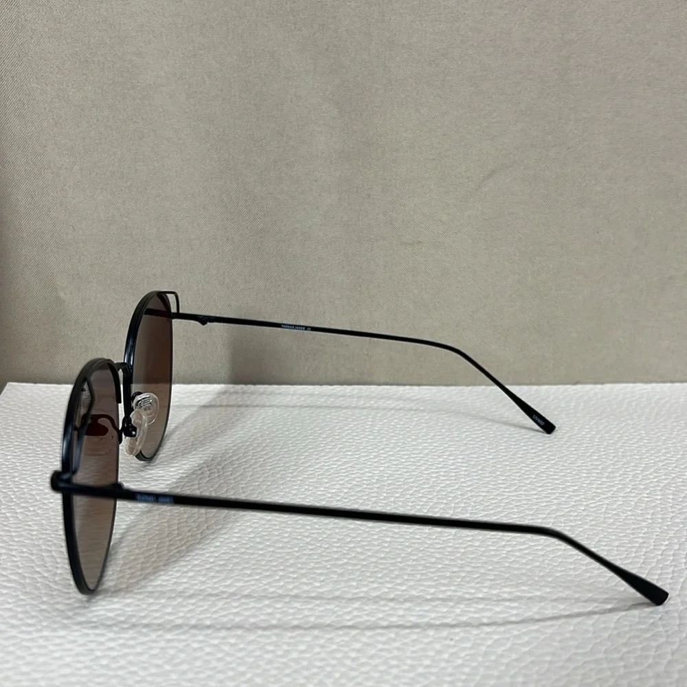 THOMAS JAMES brown ombré sunglasses